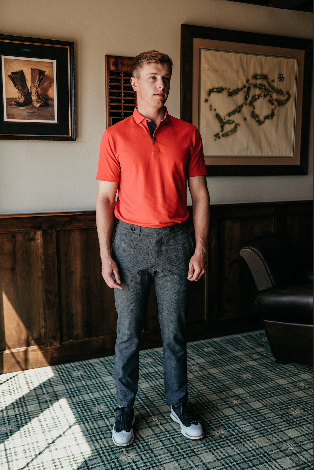 Mettille Performance Polo - Ruth Herringbone