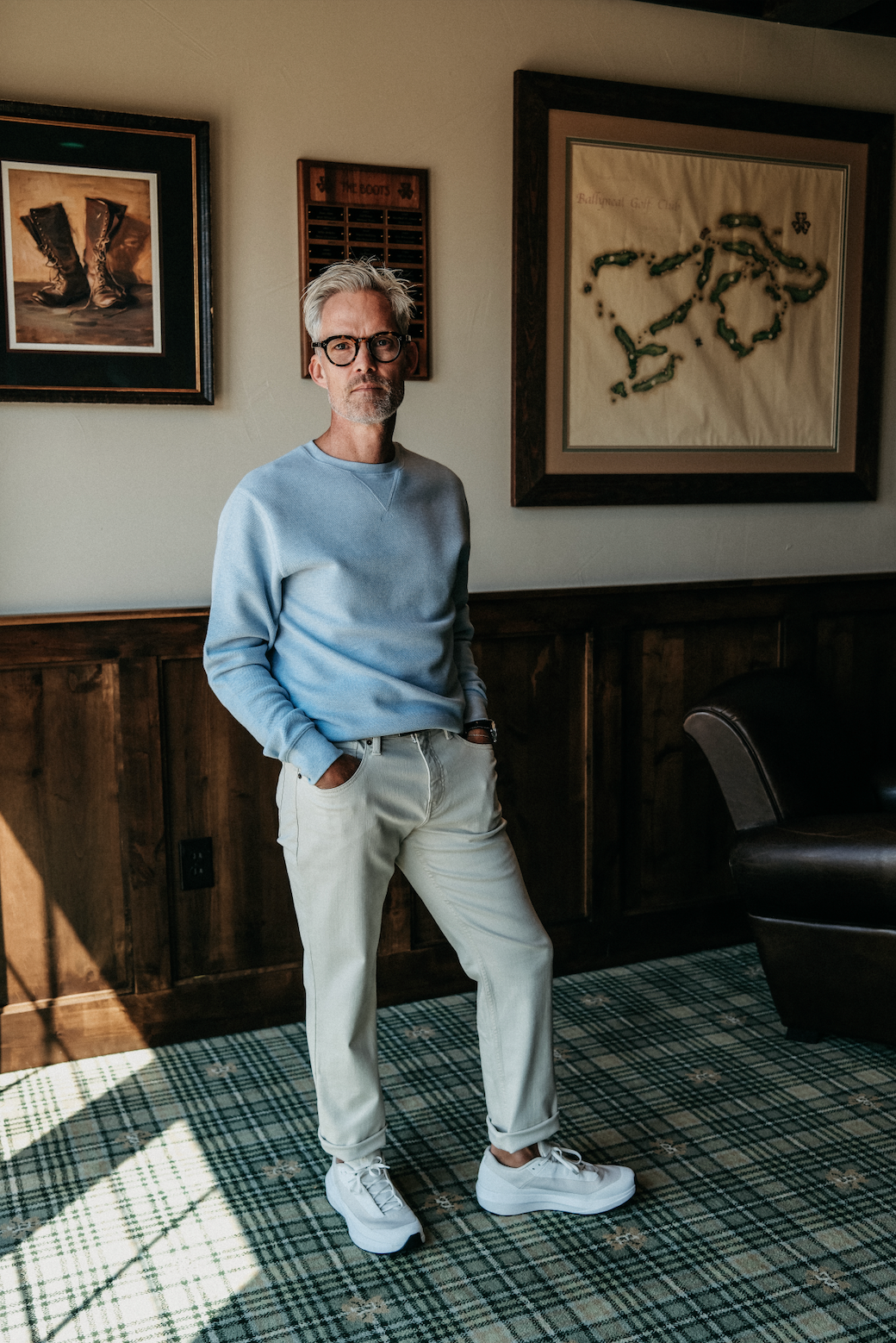Marshall Crewneck - Burnham Heather