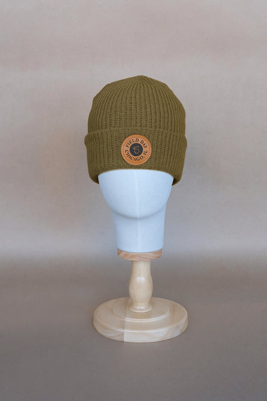 Signet Cuff Beanie - Moss