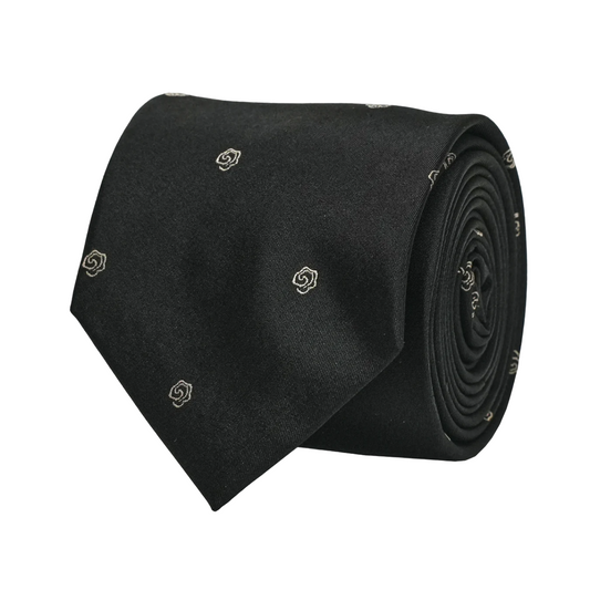 Revel Rose Tie in Black