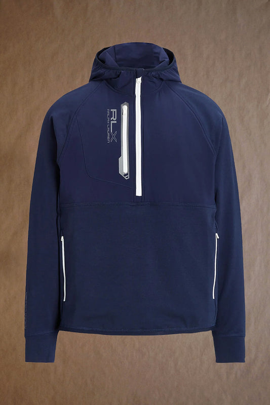 Tech Terry Half-Zip Hoodie