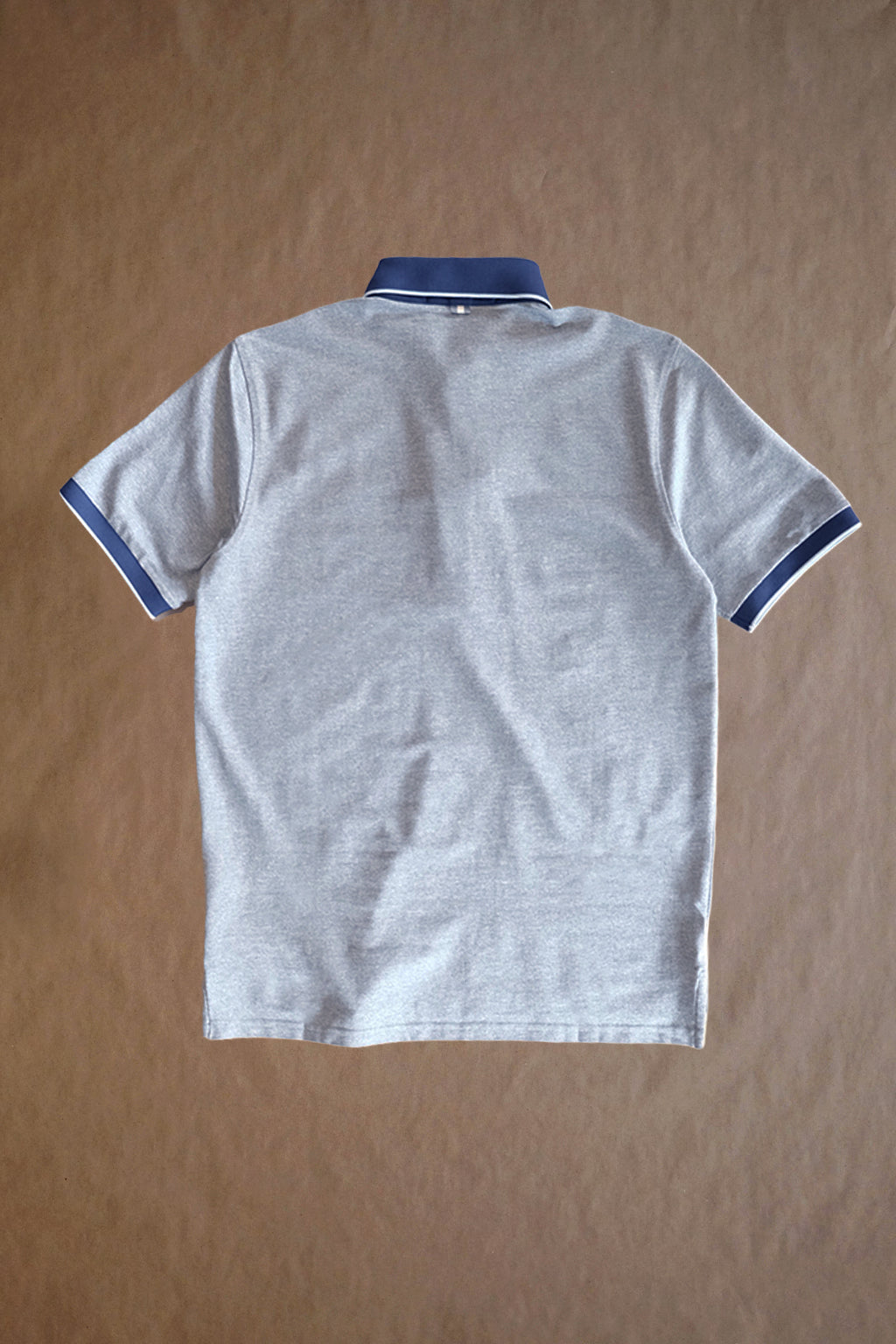 Varner Performance Pique Polo - Lt Grey Heather