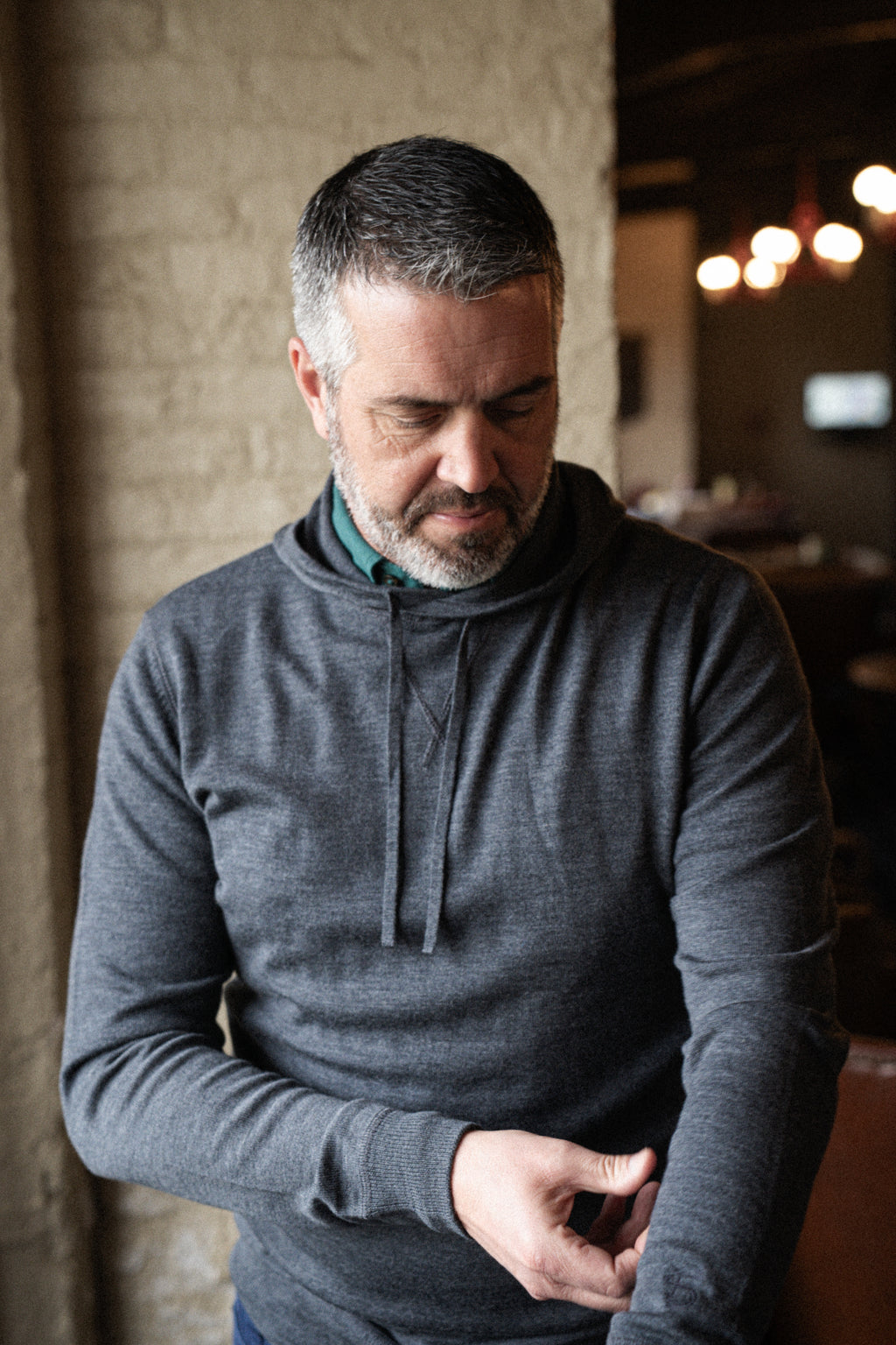 Ricketts Repel Hoodie - Salt & Pepper