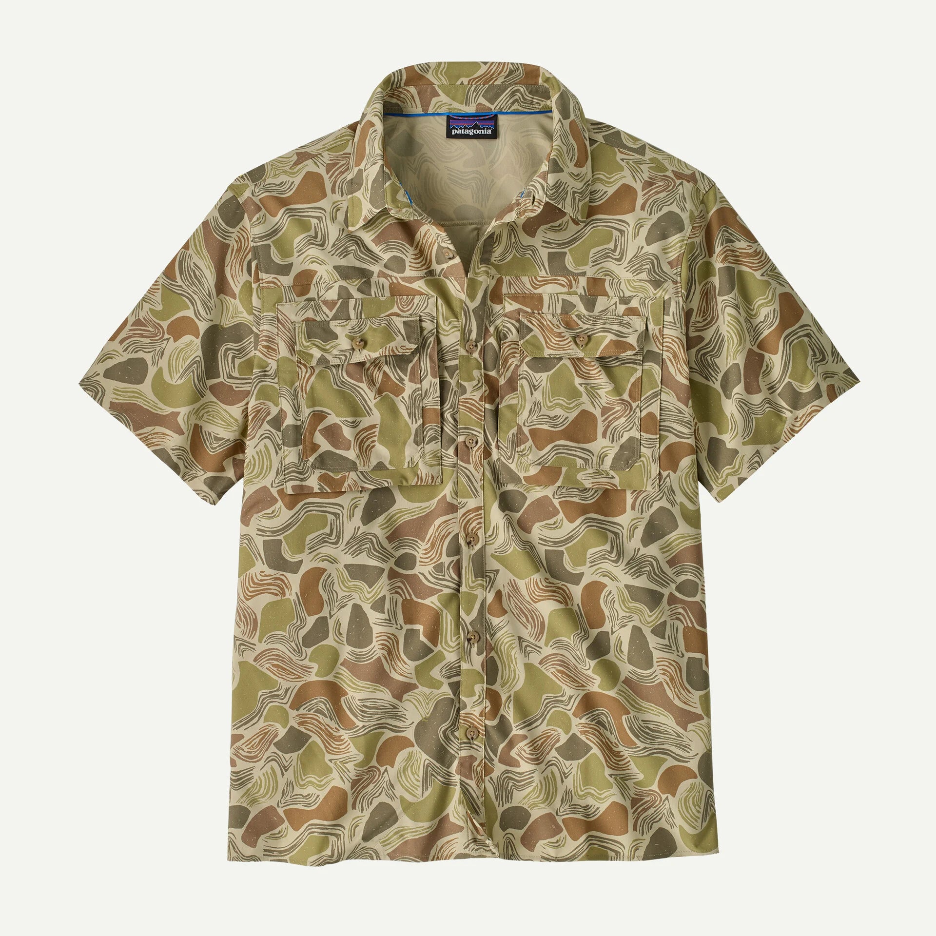 Mens Short Sleeve Guided Sun Shirt