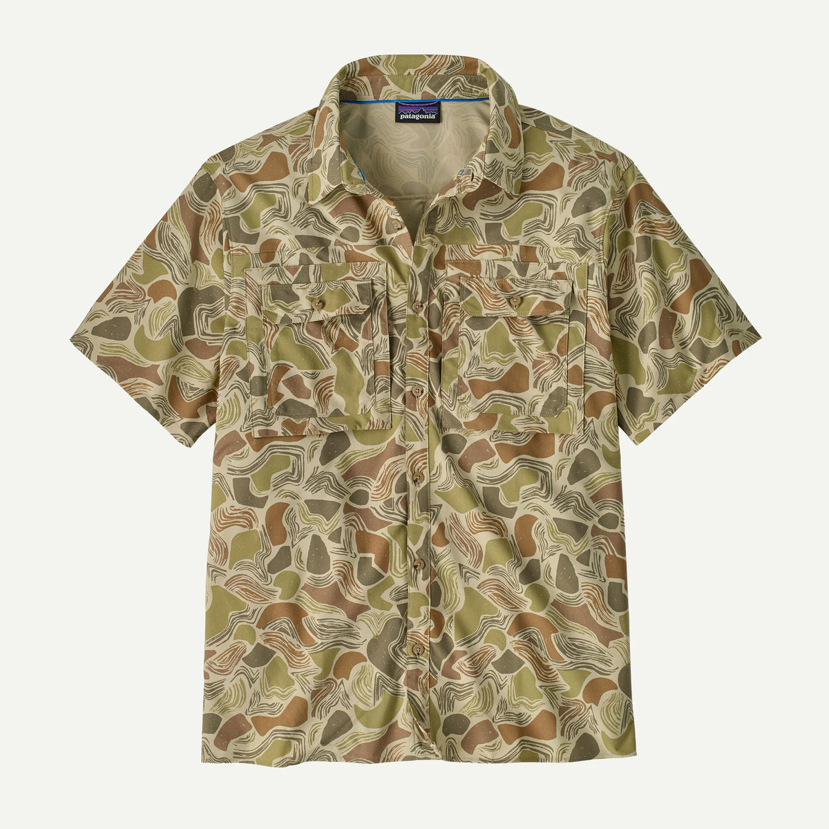 Mens Short Sleeve Guided Sun Shirt