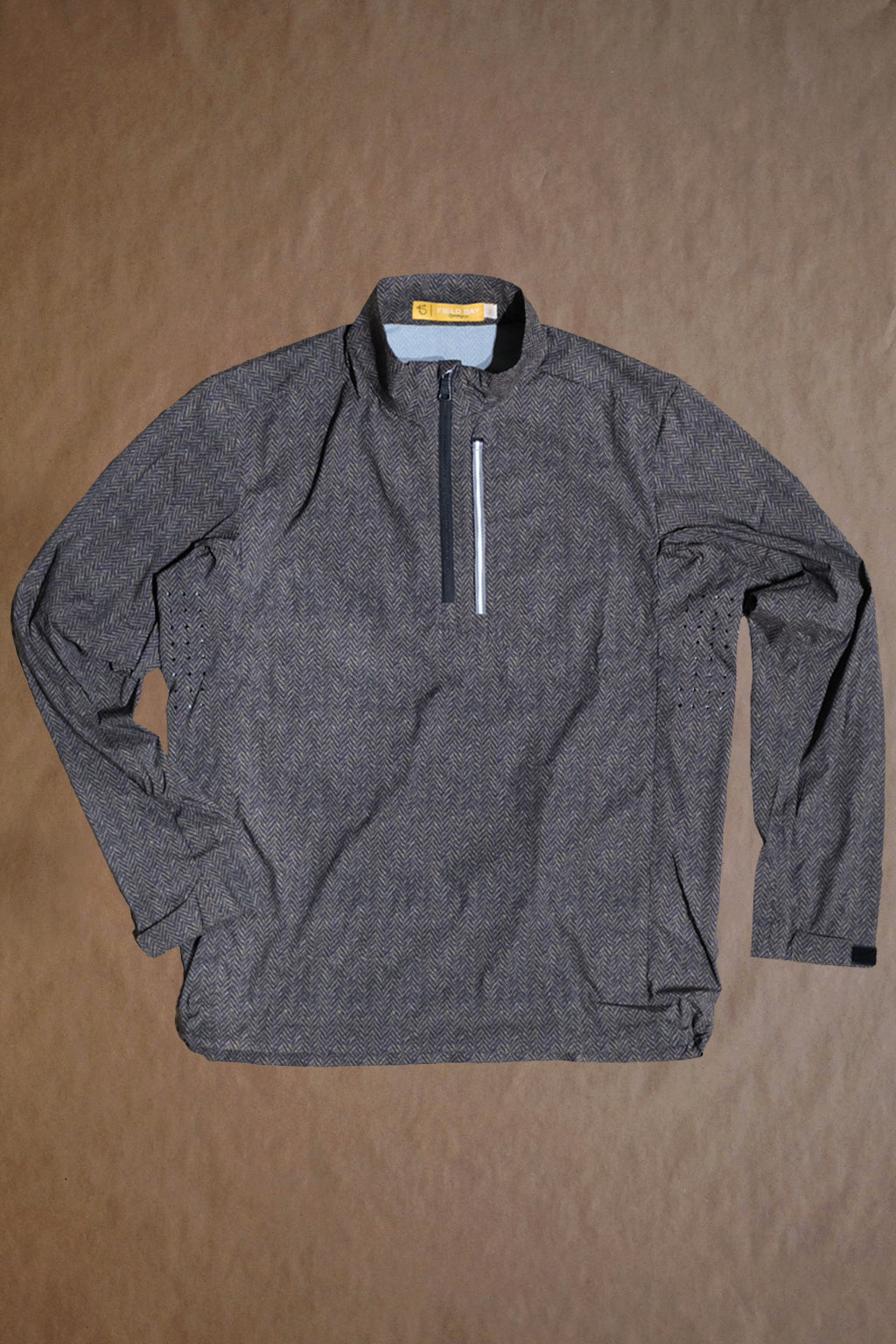 Wyatt Windstop Packable Jacket - Field Multi Herringbone