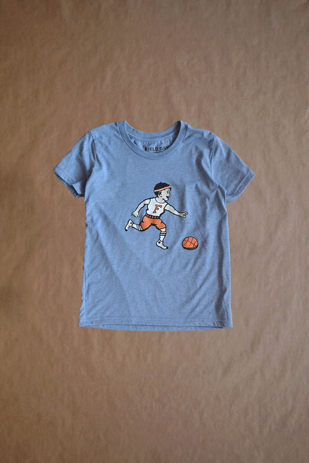 Youth Fast Break Tee - Blue Heather
