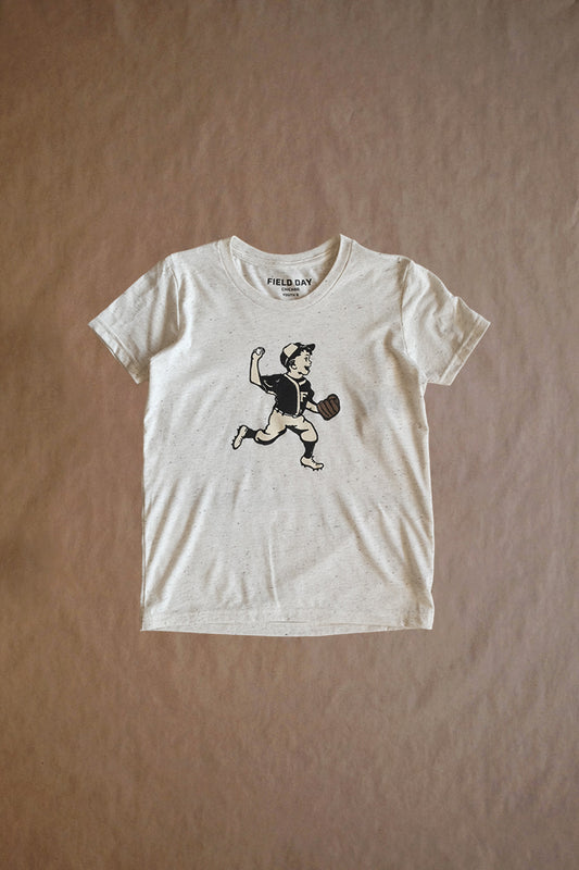 Youth Full Count Tee - Oat Heather