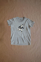 Youth Run Boy Tee - Light Grey Heather