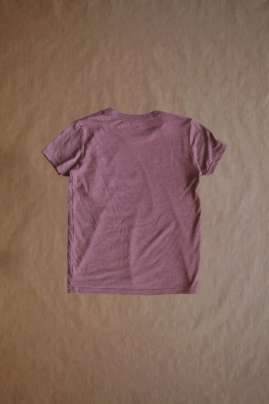 Youth Retro Goal Line Tee - Maroon Heather