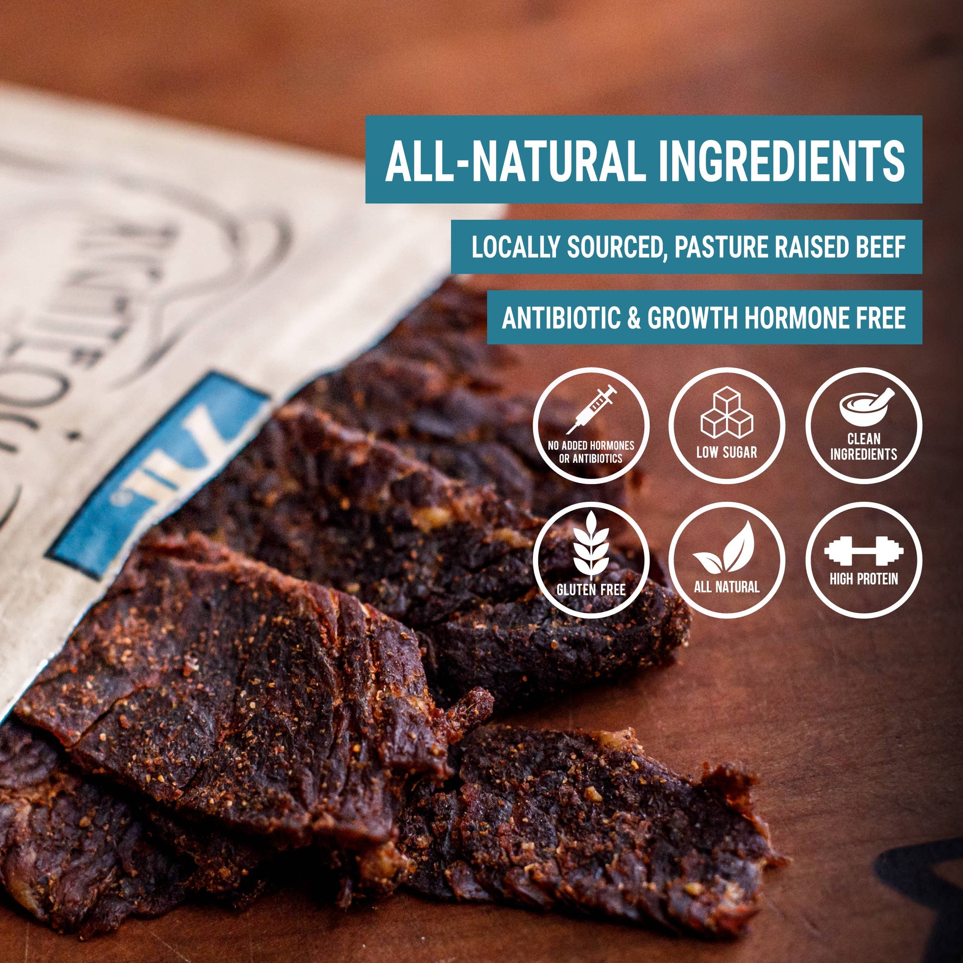 Bootleggin' Baby Blues BBQ Beef Jerky