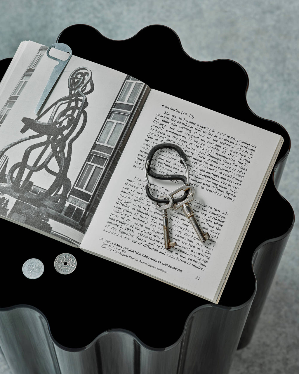 Coachwhip Carabiner: Vapor Black