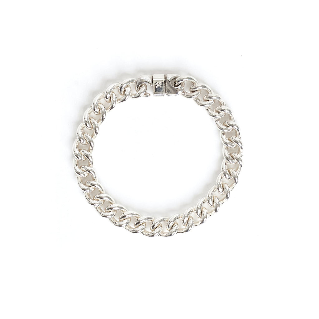 Signature Bracelet: Brass / Work Patina / Large