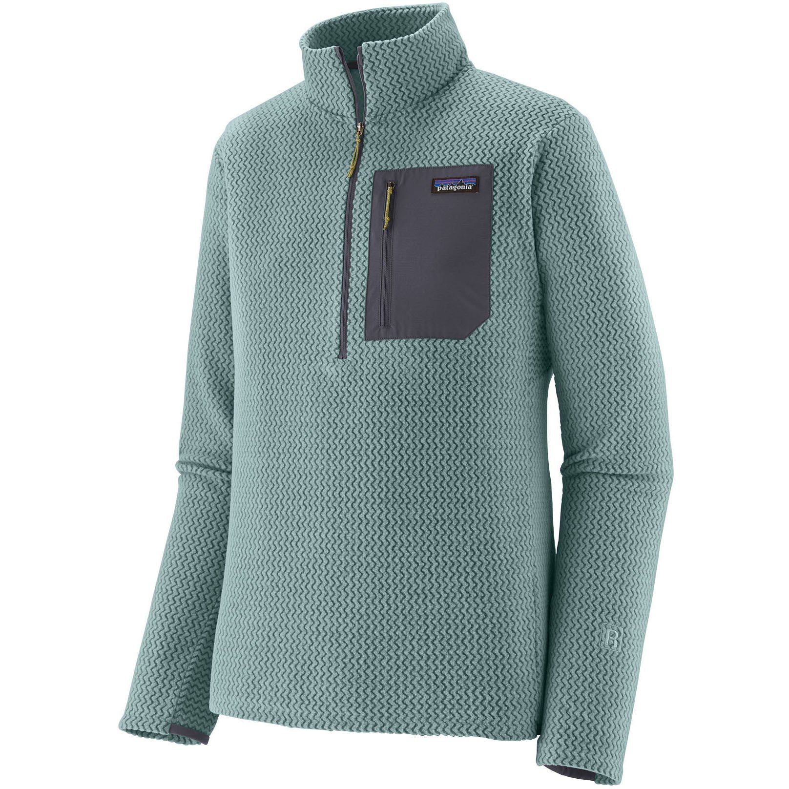 R1 Air Zip Neck - Blue Sage