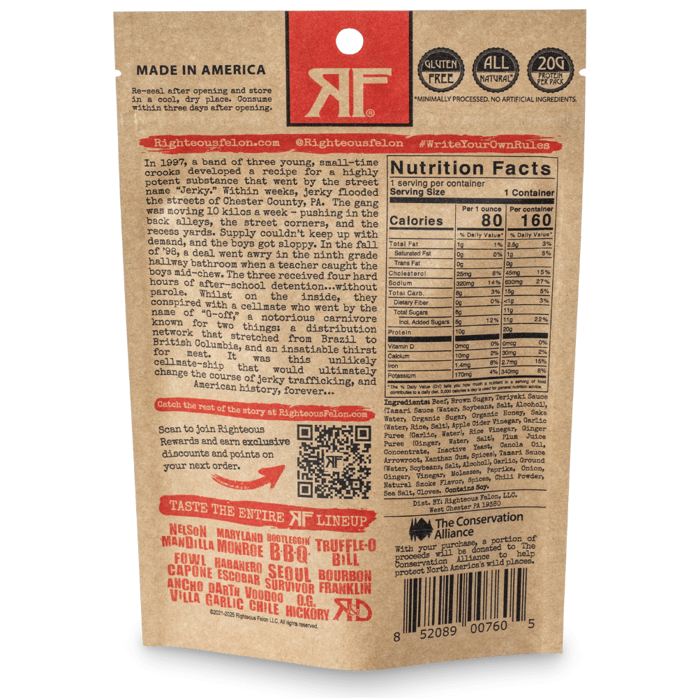 Teriyaki Balboa Jerky