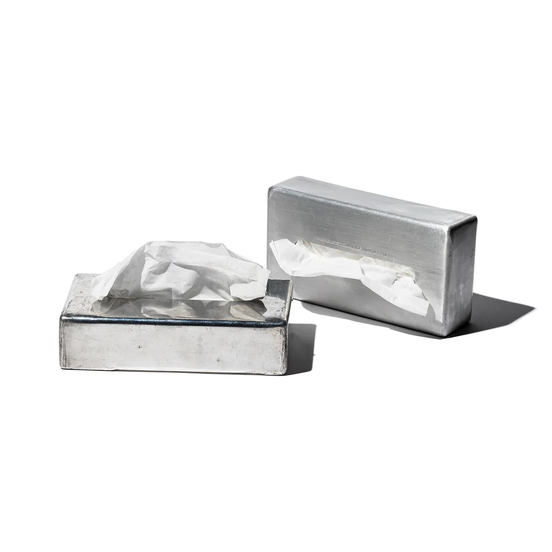 ALUMINUM TISSUE CASE