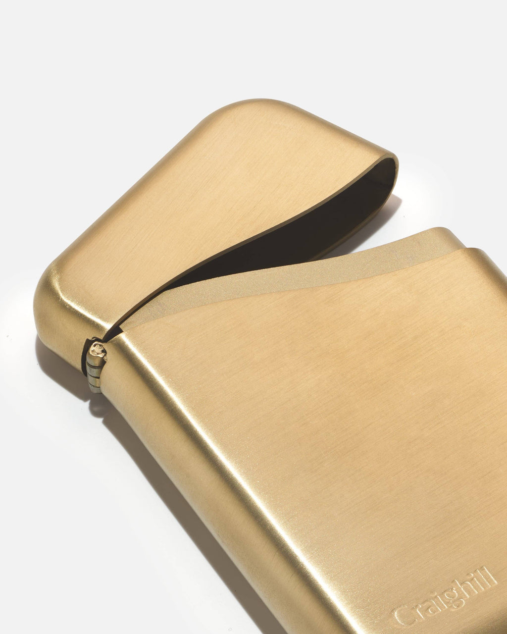 Summit Card Case: Vapor Brass