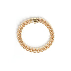 Signature Bracelet: Brass / Work Patina / Large