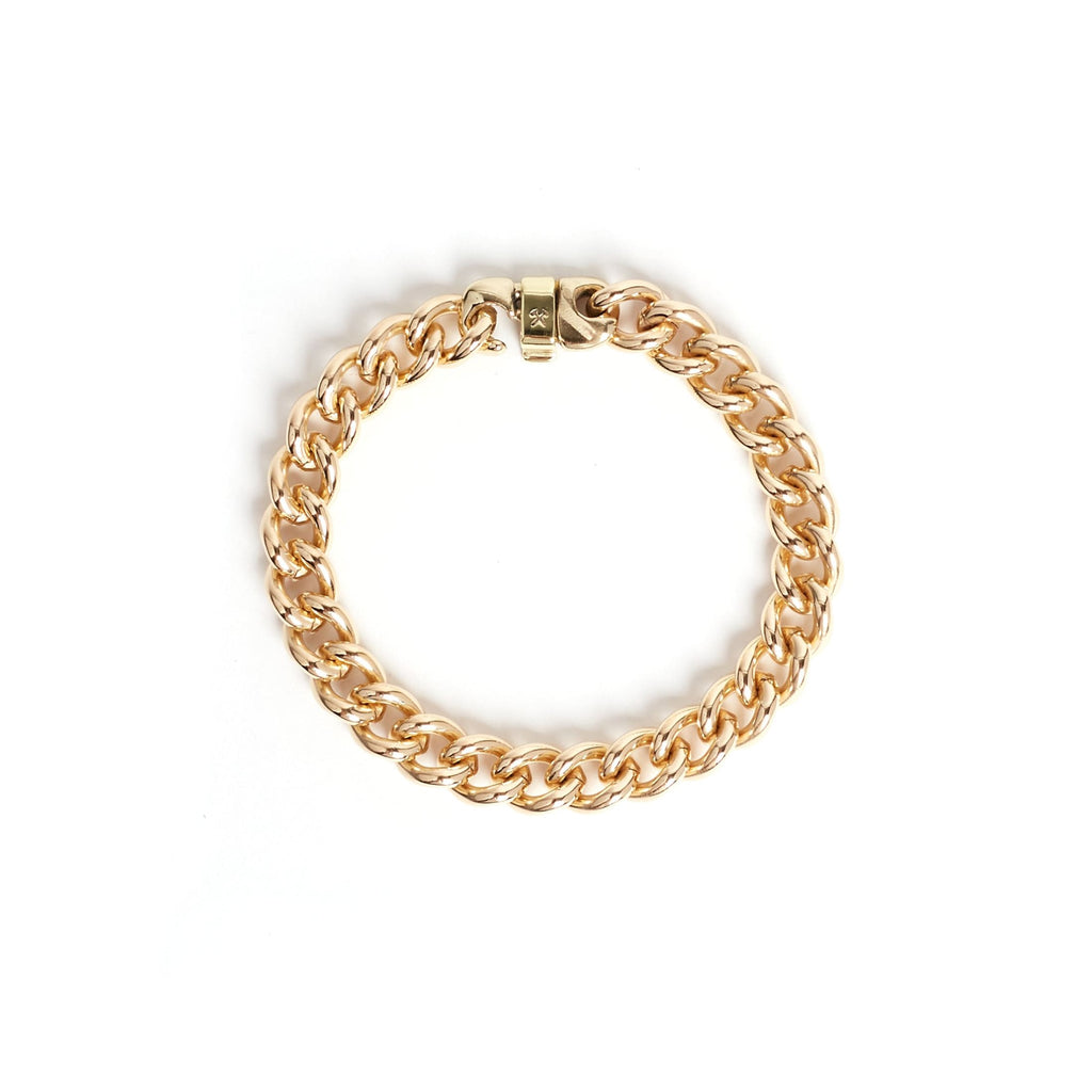 Signature Bracelet: Brass / Polished / Large