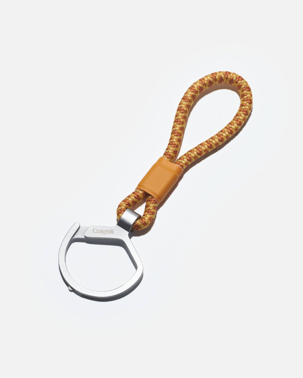 Rope Split Ring: Orange