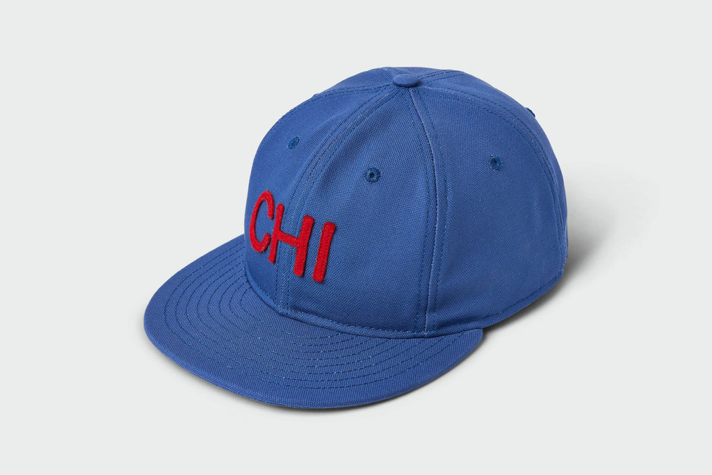 Chicago Canvas Vintage Flatbill: Navy