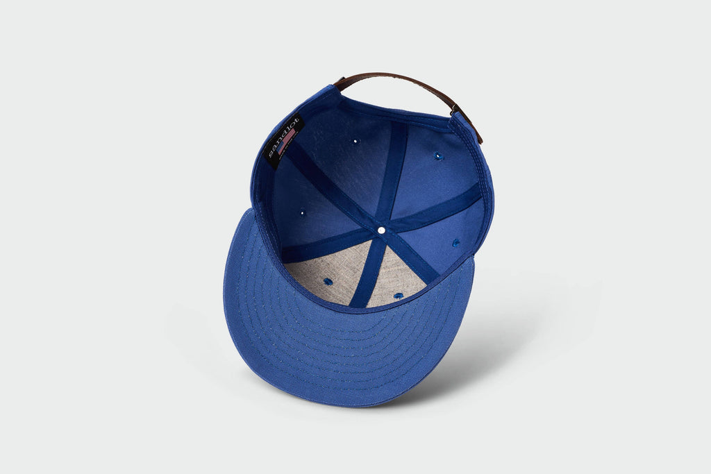 Chicago Canvas Vintage Flatbill: Navy