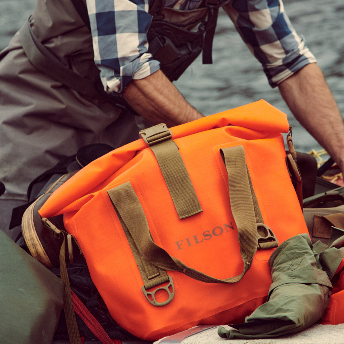 Dry Roll Top Tote Bag