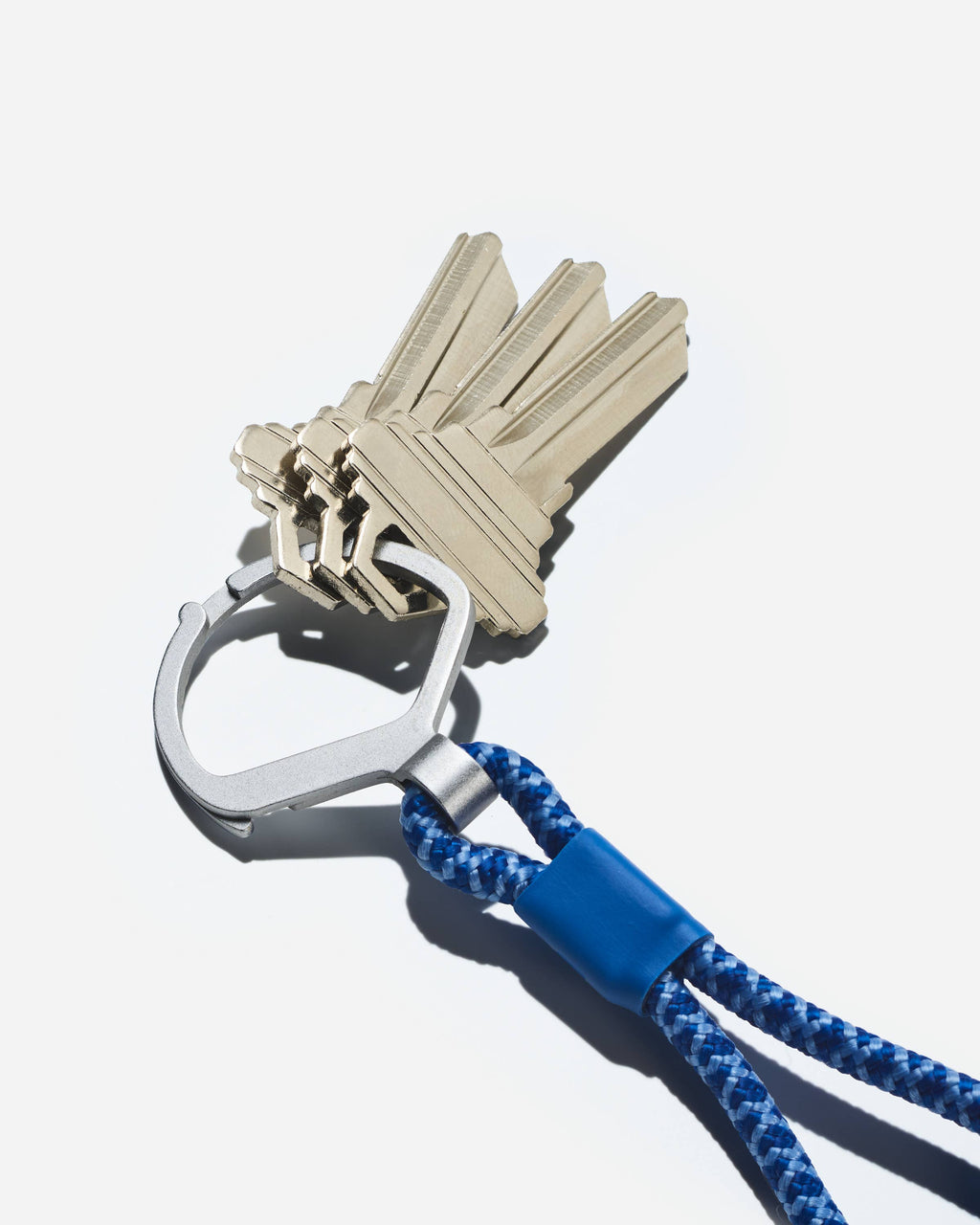 Rope Split Ring: Blue