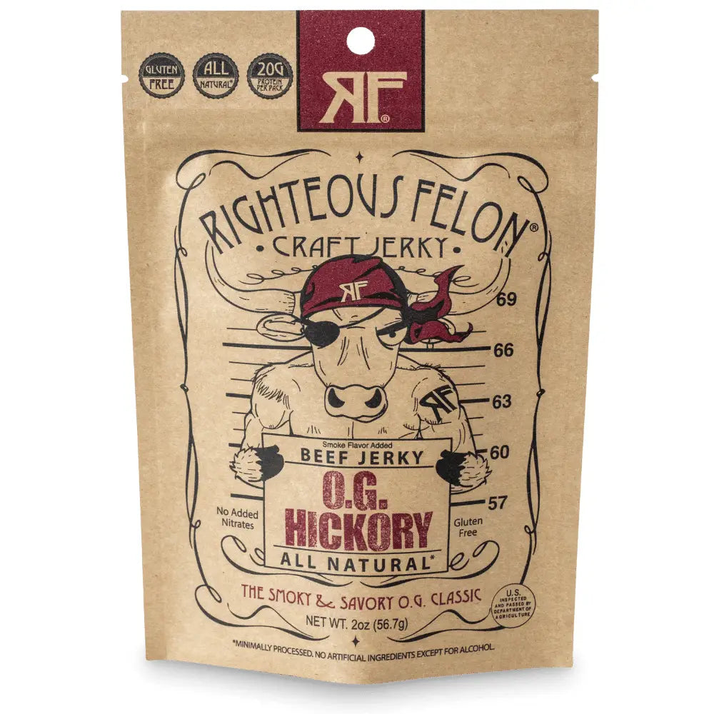 Og Hickory Beef Jerky 2oz
