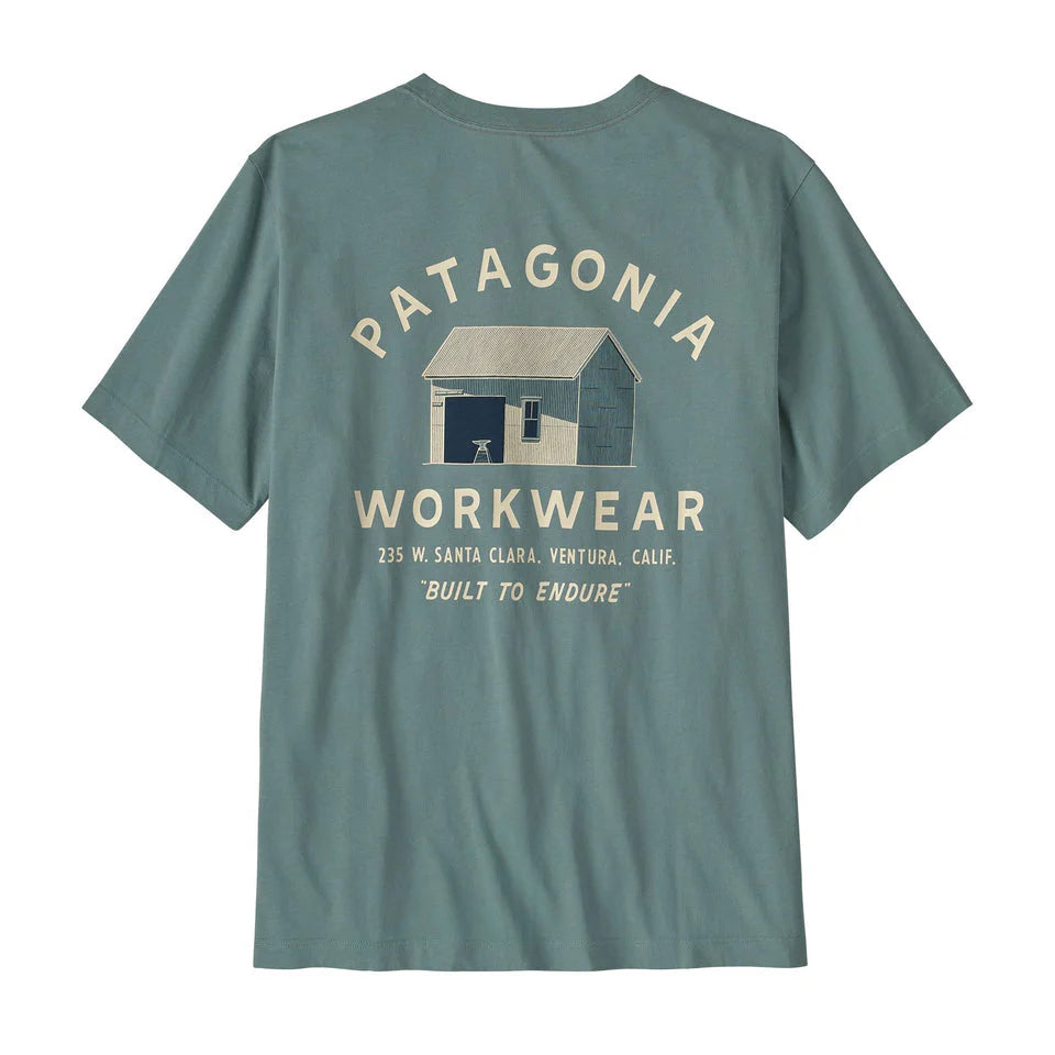 Mens Forge Born T-Shirt - Blue Sage