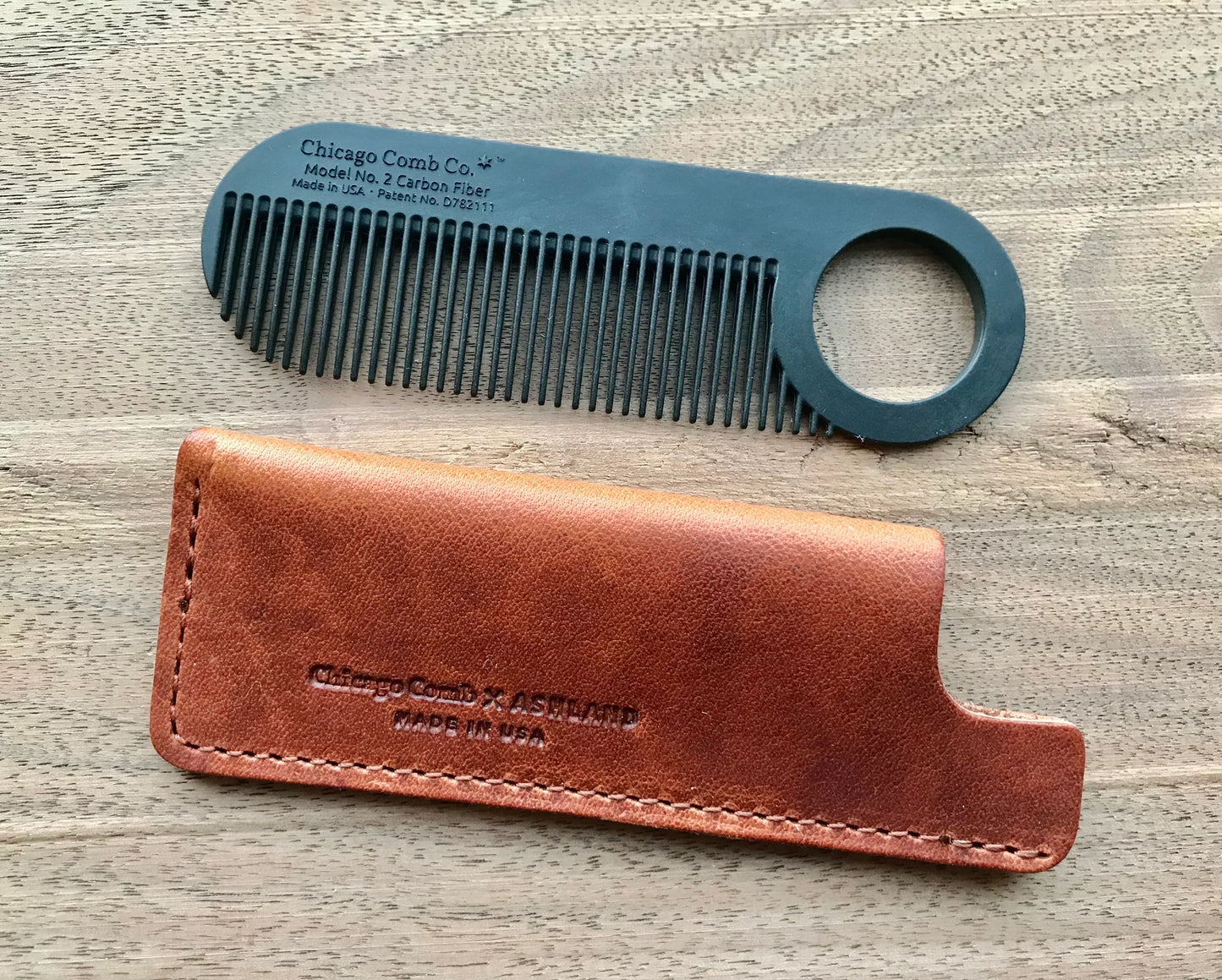 Chicago Comb No. 2 (Carbon Fiber)