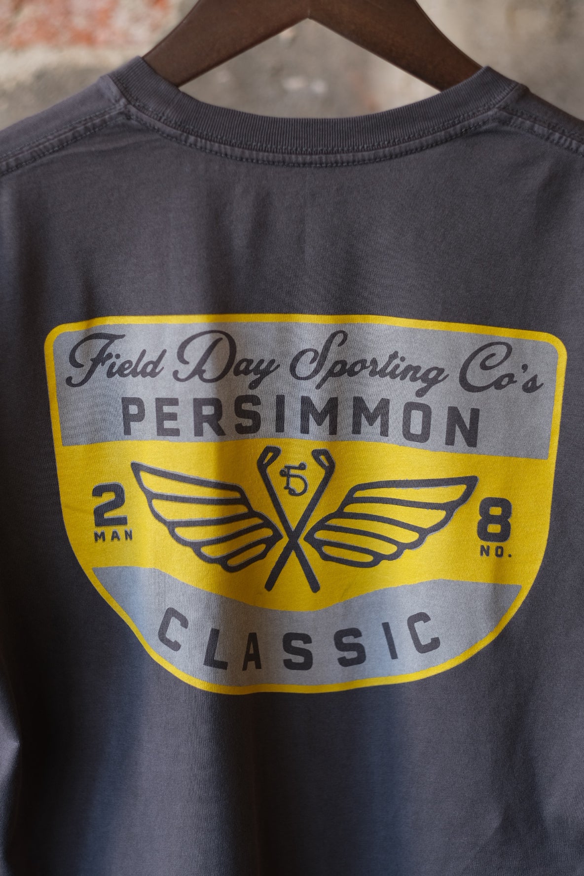 No. 8 Persimmon Classic Tee