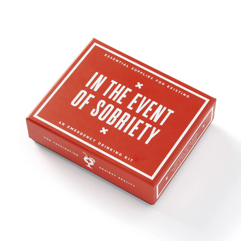 In The Event of Sobriety Emergency Drinking Kit