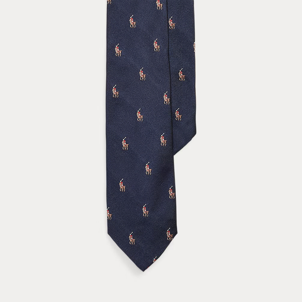 Polo Pony Silk Tie