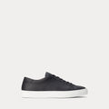 Jermain Cloudy Leather Sneaker - Black
