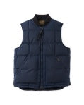 Waxed Down Vest - Night Sky