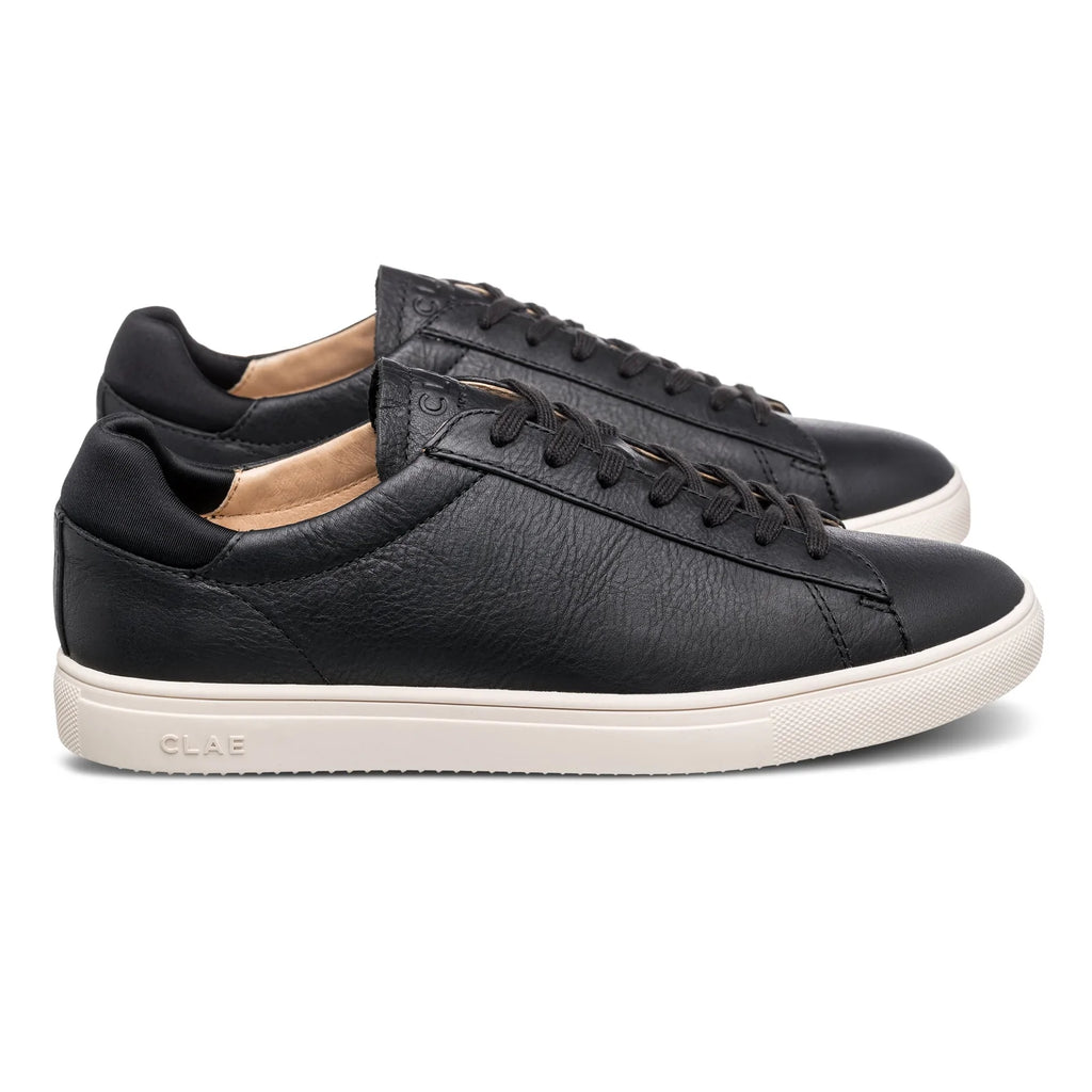 Bradley - Black Milled Leather