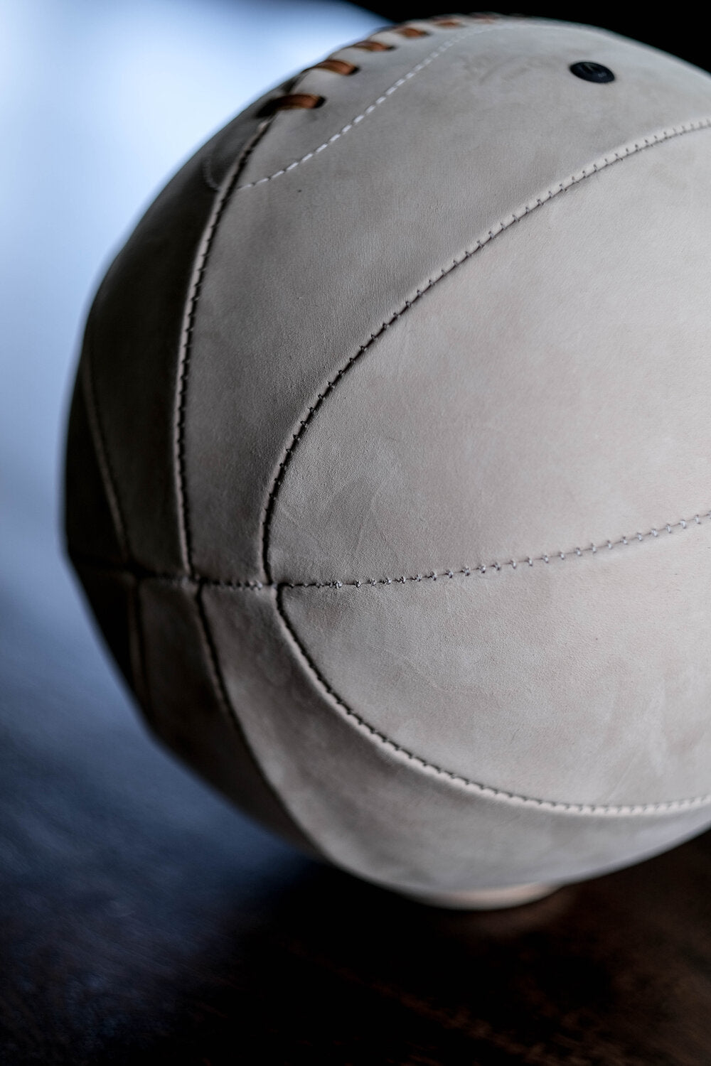 Run Boy Leather Basketball - Taupe Nubuck