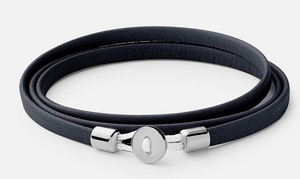 Nexus Wrap Leather Bracelet
