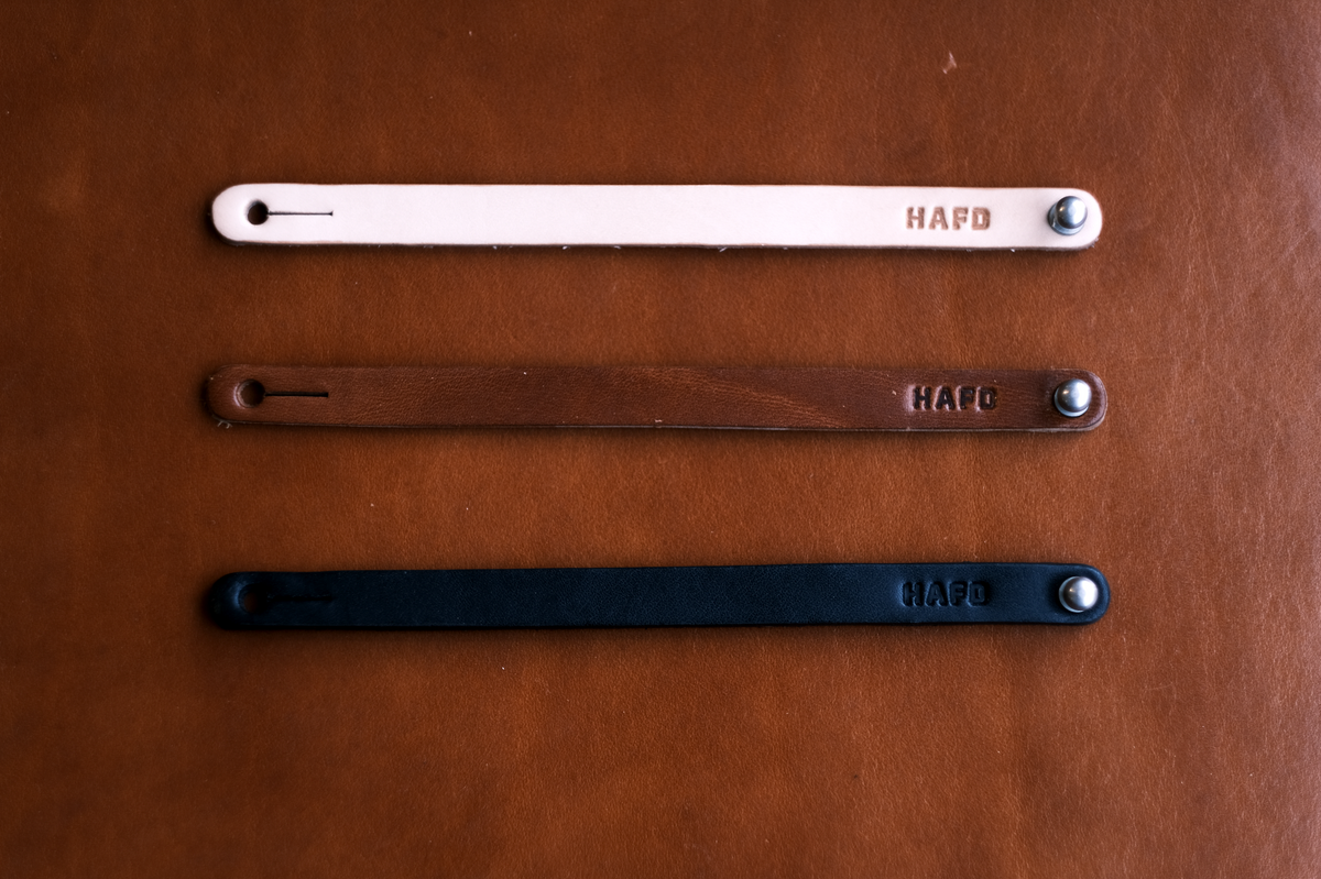 HAFD Bracelet - Veggie Tan