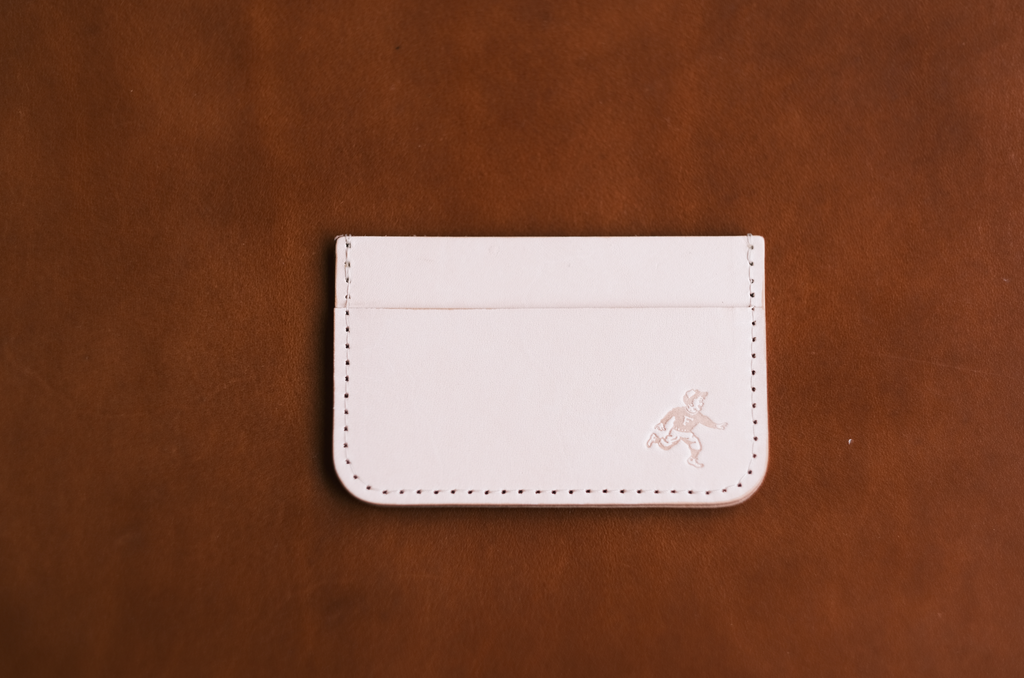 Run Boy Cardholder Wallet - Veggie Tan