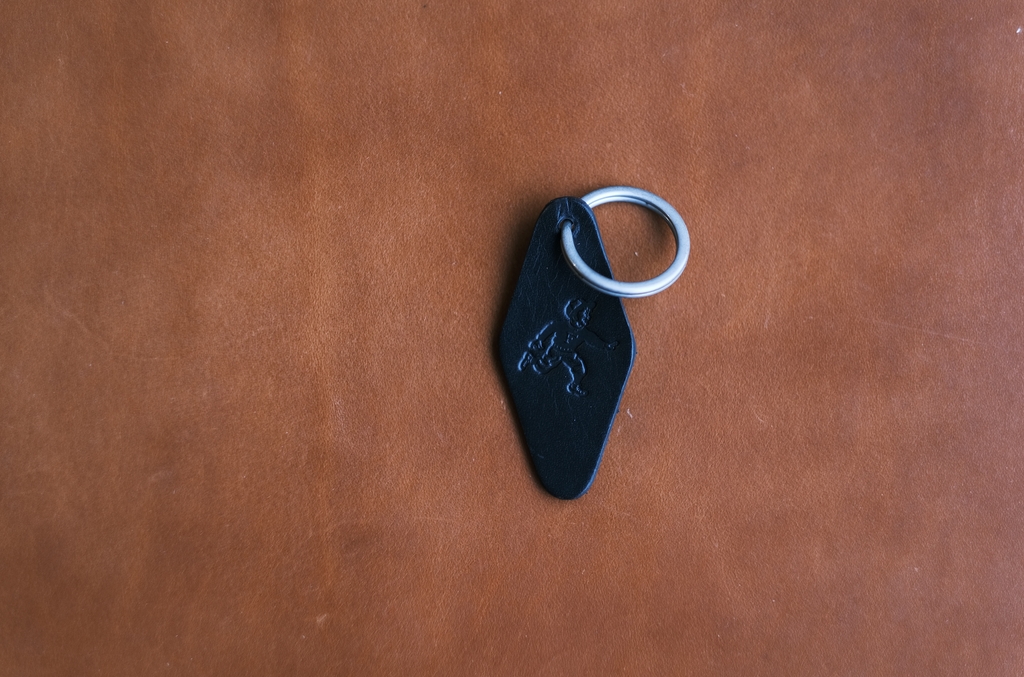 Run Boy Hotel Key Chain - Black