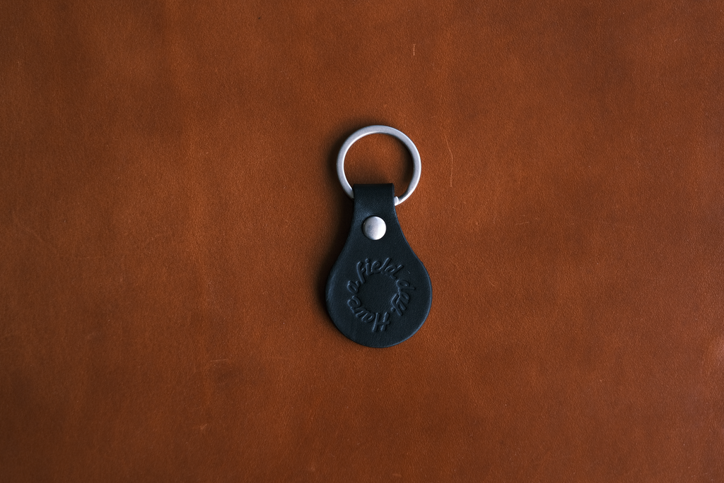 HAFD Circle Key Chain - Black