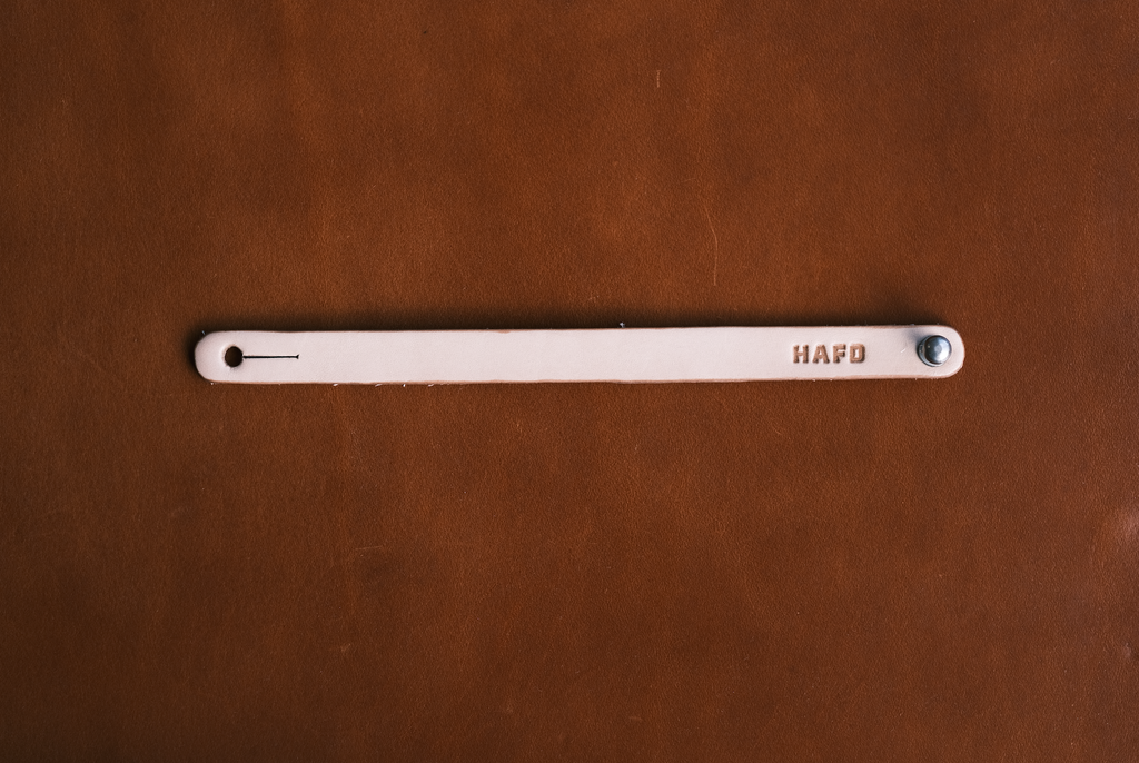 HAFD Bracelet - Veggie Tan