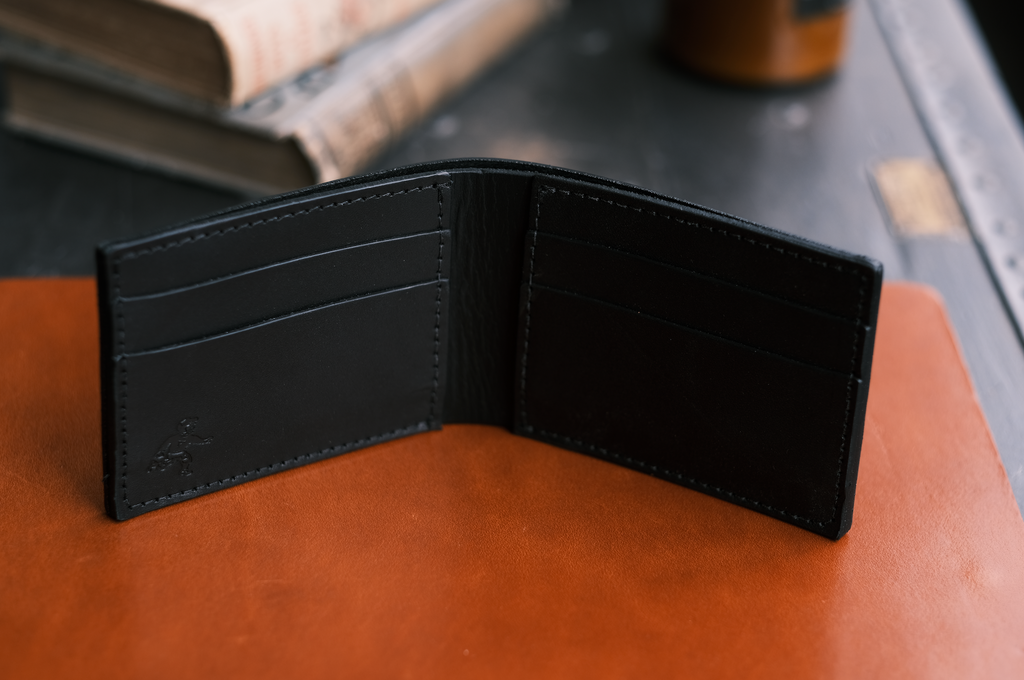 Run Boy Bifold Wallet - Black