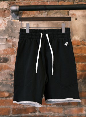 Open image in slideshow, Run Boy Shorts - Black
