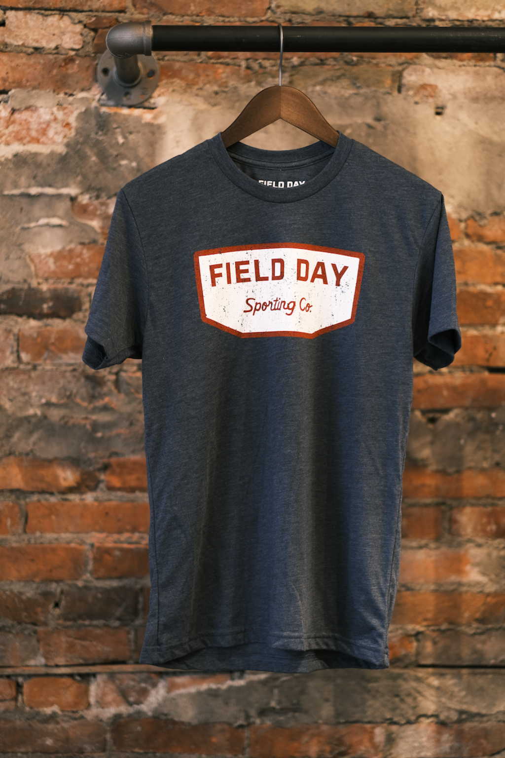 Badge Tee - Navy