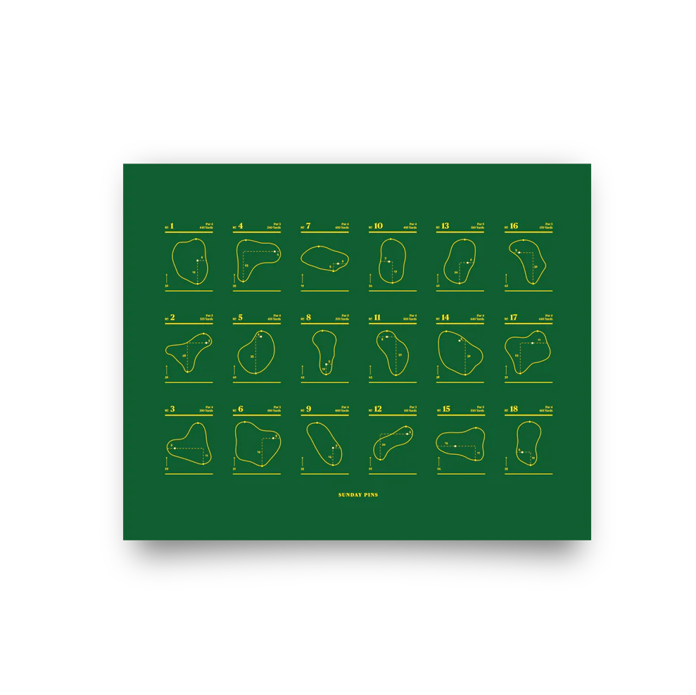 Sunday Pins - 8x10