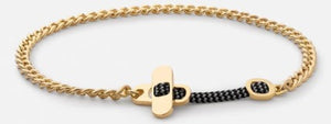 Metric Chain Bracelet - Gold