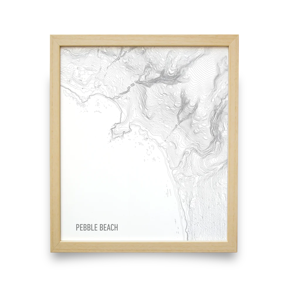 8x10 Pebble Beach Print Field Day Sporting Co 8x10 pebble beach print field day sporting co